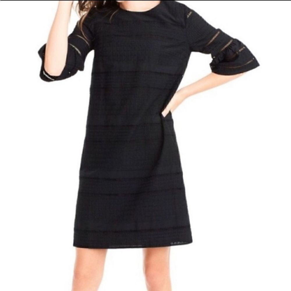 J CREW Black Sundress 